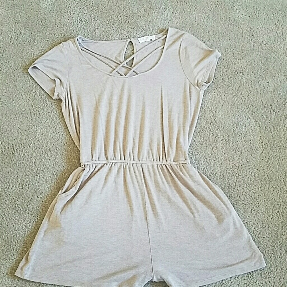 Romper shorts.